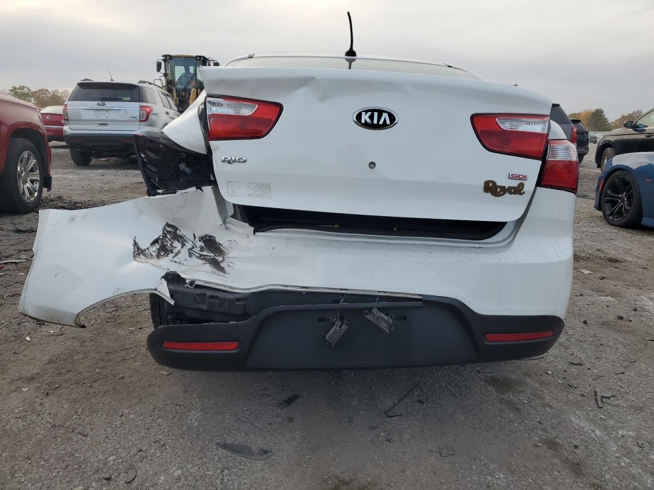 2013 Kia Rio Lx VIN: KNADM4A32D6165909 Lot: 91707685