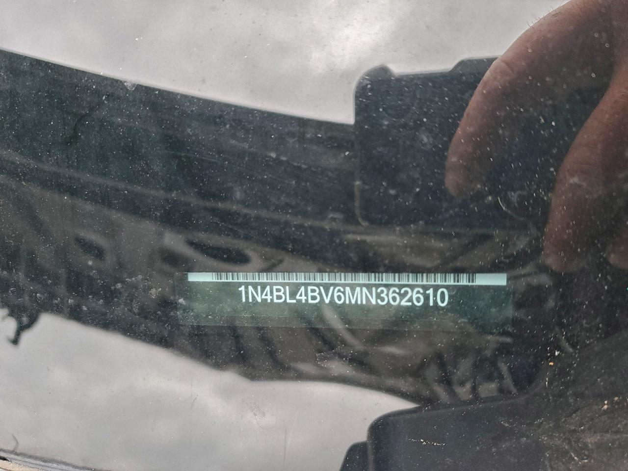 2021 Nissan Altima S VIN: 1N4BL4BV6MN362610 Lot: 93139855