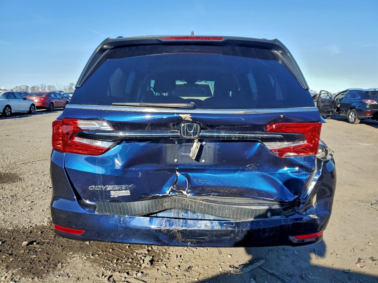 2022 Honda Odyssey Exl VIN: 5FNRL6H78NB006513 Lot: 93748965