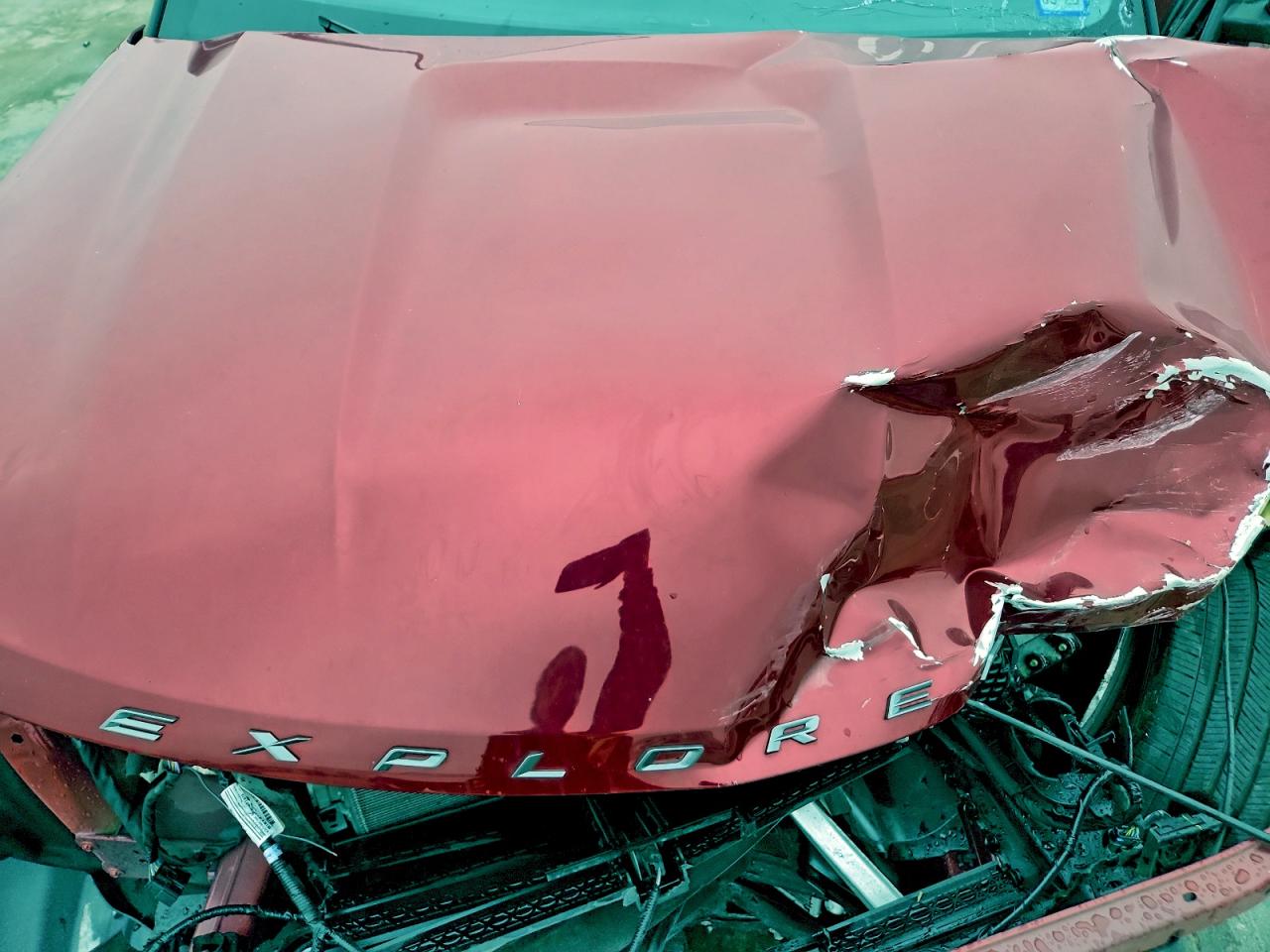 2022 Ford Explorer Xlt VIN: 1FMSK8DH6NGC10033 Lot: 93257575