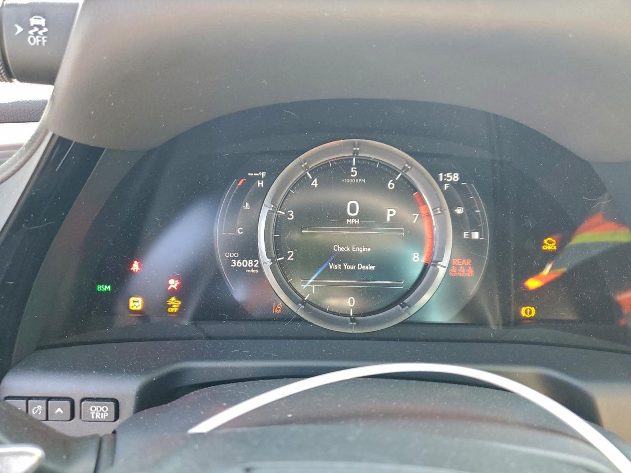 2023 Lexus Es 350 F Sport Handling VIN: 58AJZ1B17PU160292 Lot: 93912185