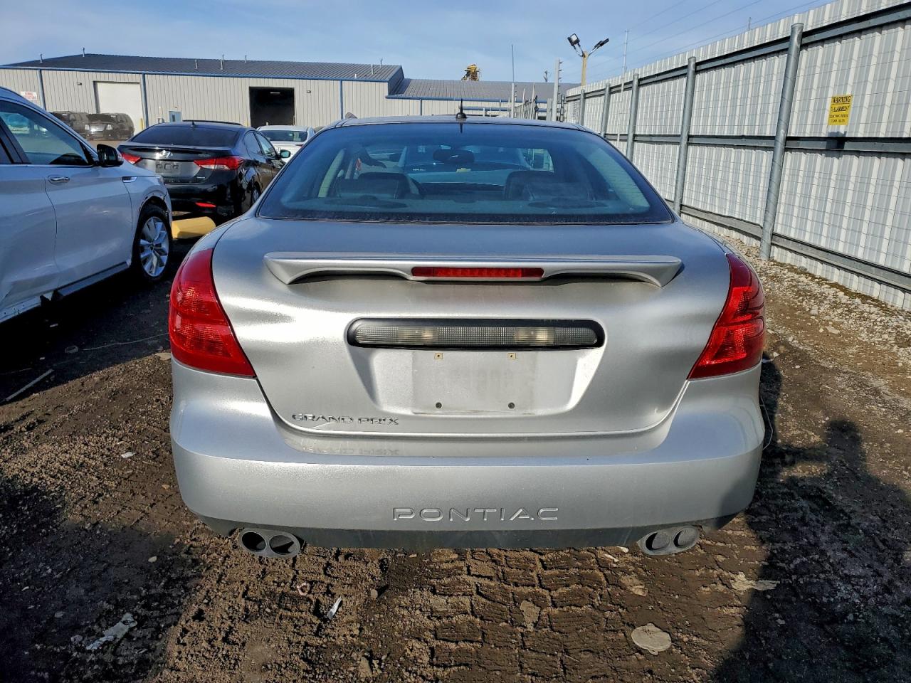 2008 Pontiac Grand Prix VIN: 2G2WP552381151643 Lot: 93648685