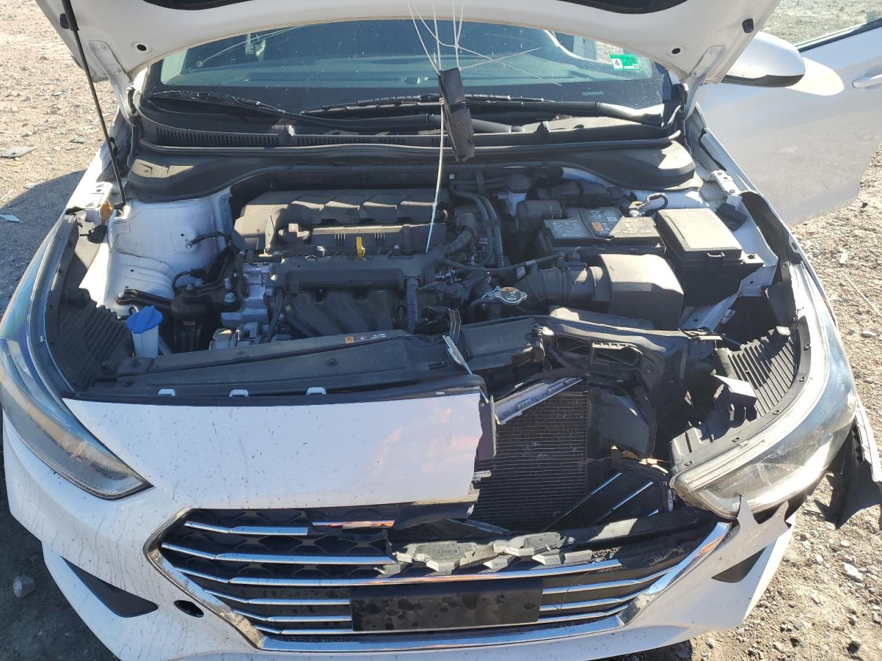 2022 Hyundai Accent Se VIN: 3KPC24A6XNE182838 Lot: 92878885