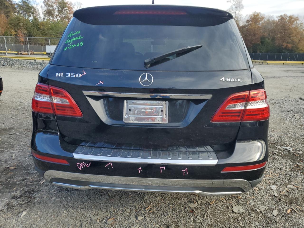 2014 Mercedes-Benz Ml 350 4Matic VIN: 4JGDA5HB9EA429183 Lot: 91243775