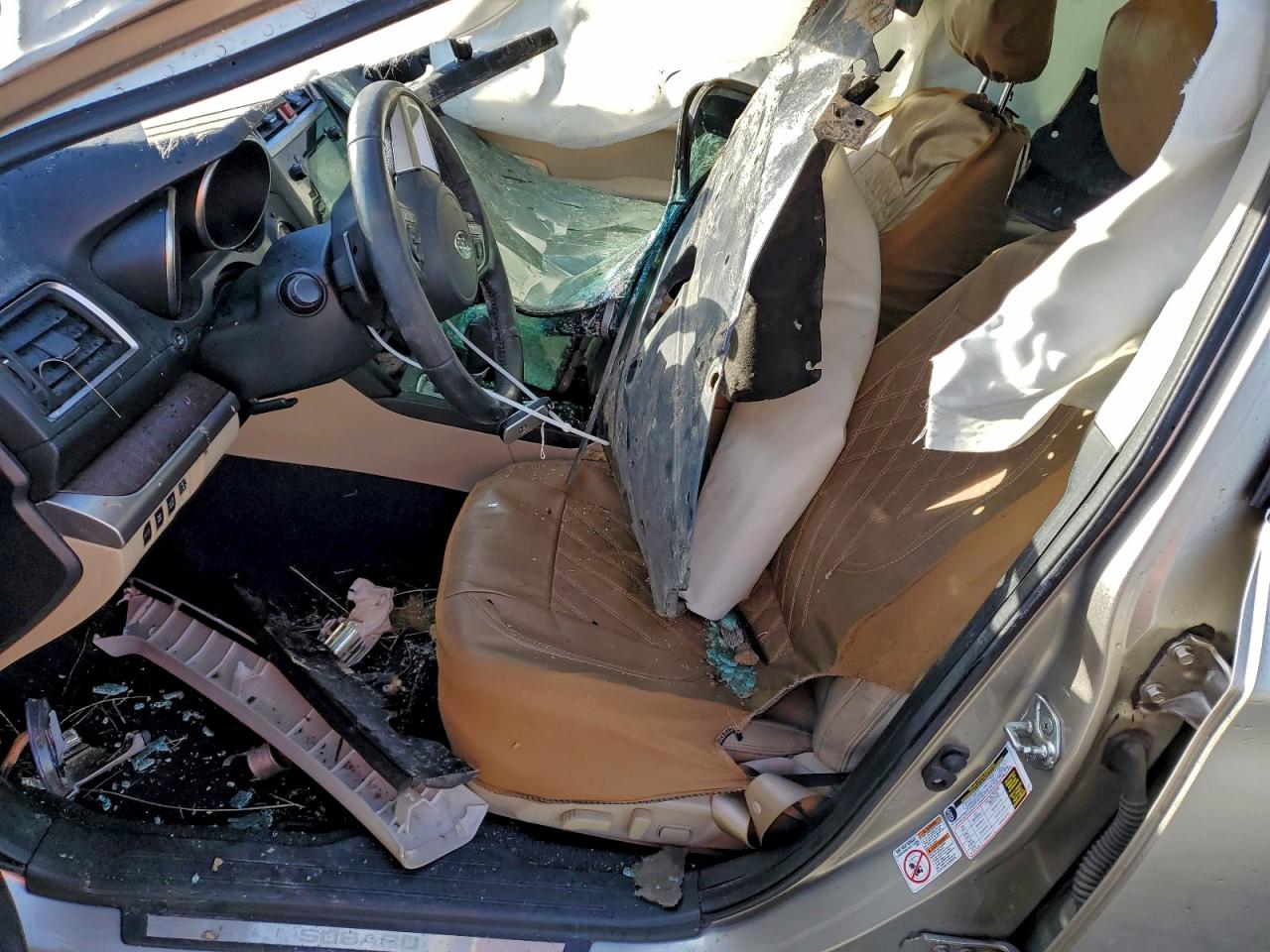 2017 Subaru Outback 2.5I Limited VIN: 4S4BSANCXH3287249 Lot: 94031755