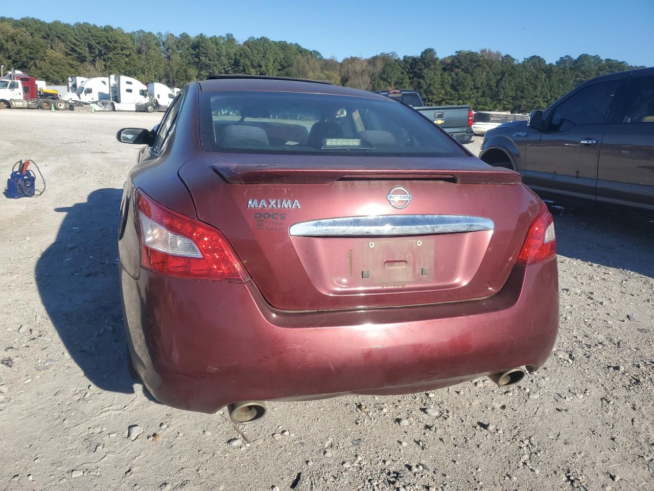 2011 Nissan Maxima S VIN: 1N4AA5AP2BC819156 Lot: 92214025