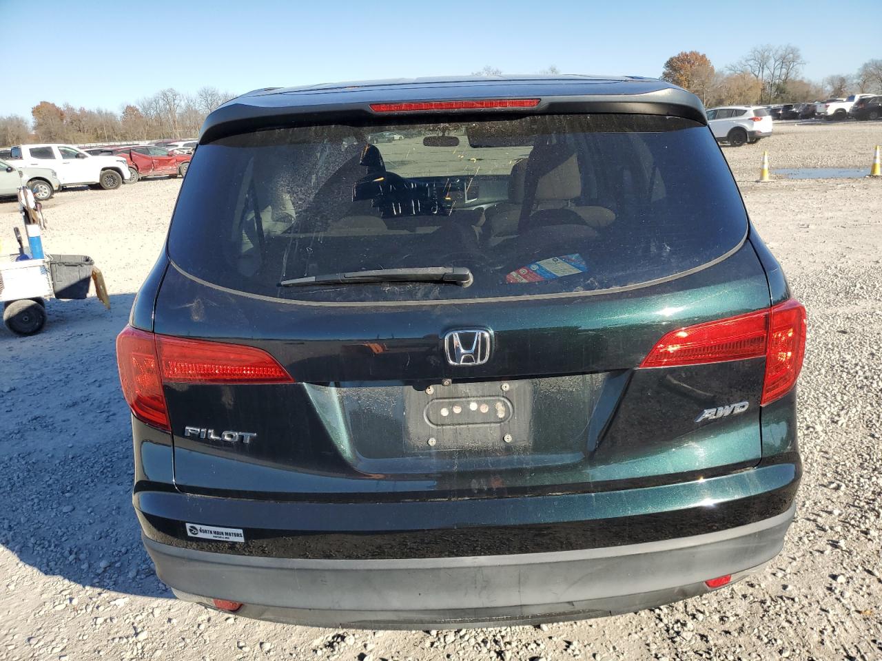 2016 Honda Pilot Lx VIN: 5FNYF6H14GB006994 Lot: 92671615