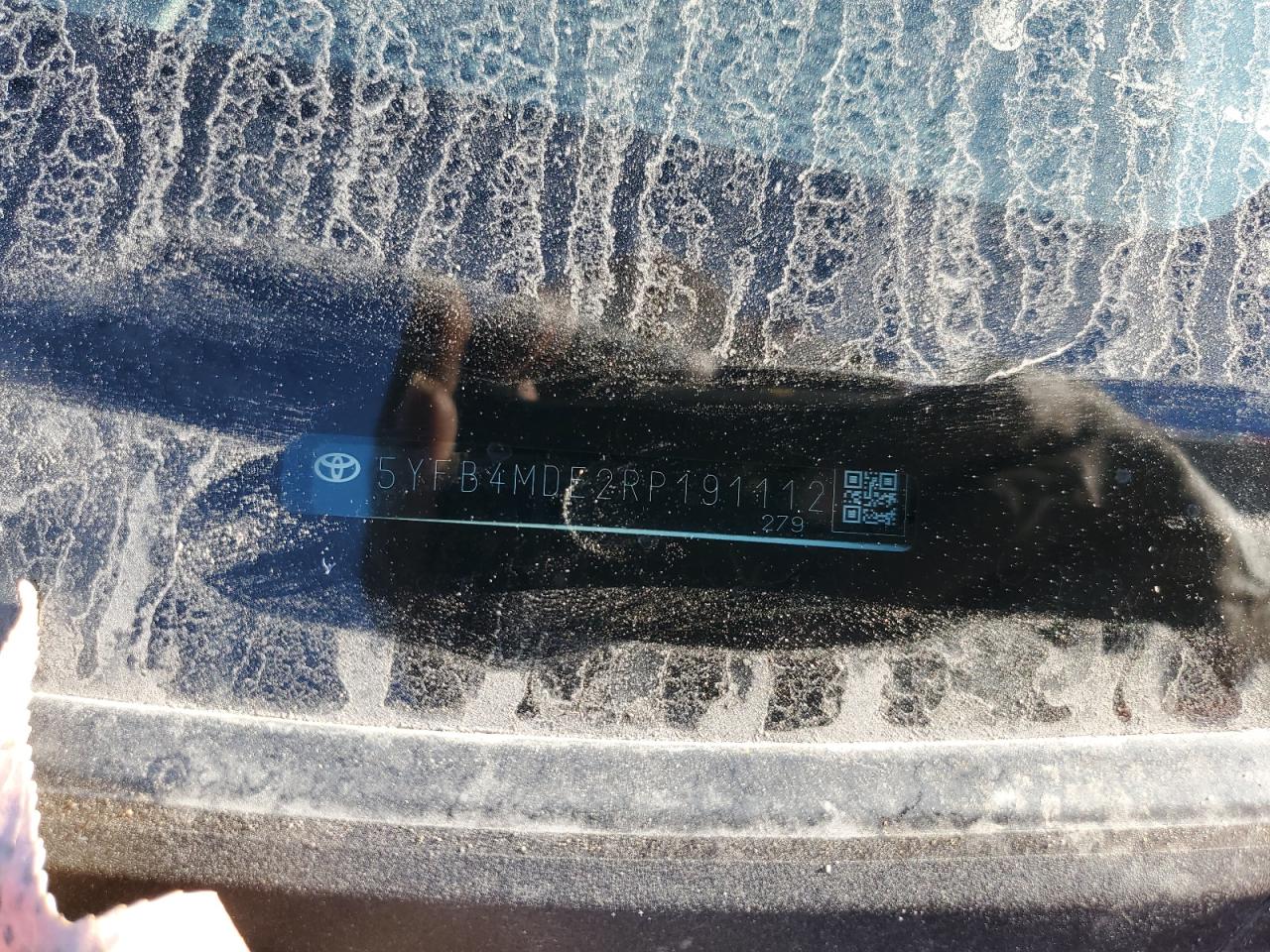2024 Toyota Corolla Le VIN: 5YFB4MDE2RP191112 Lot: 92951295