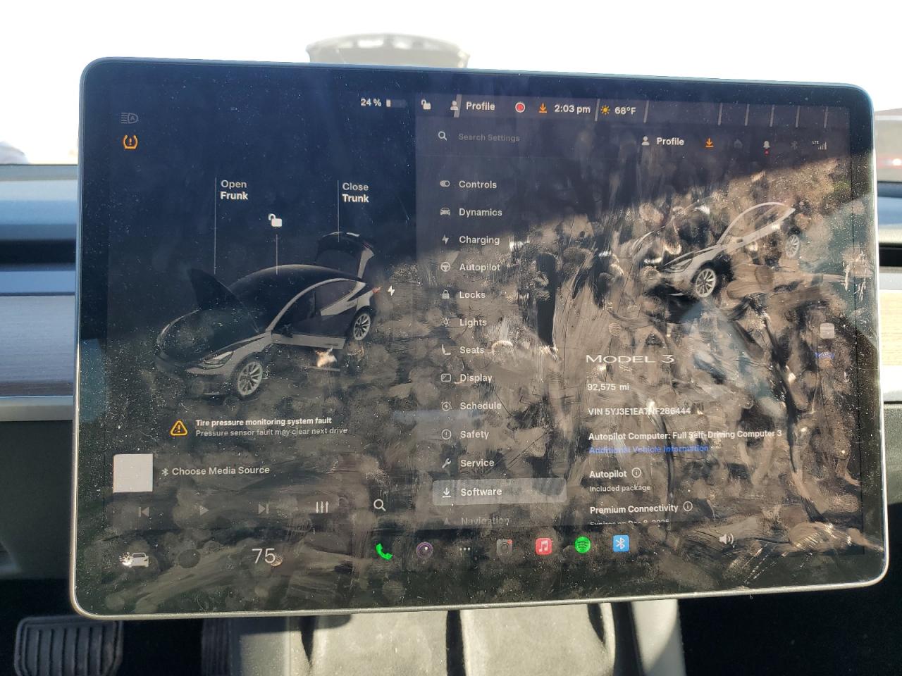 2022 Tesla Model 3 VIN: 5YJ3E1EA7NF286444 Lot: 92679585