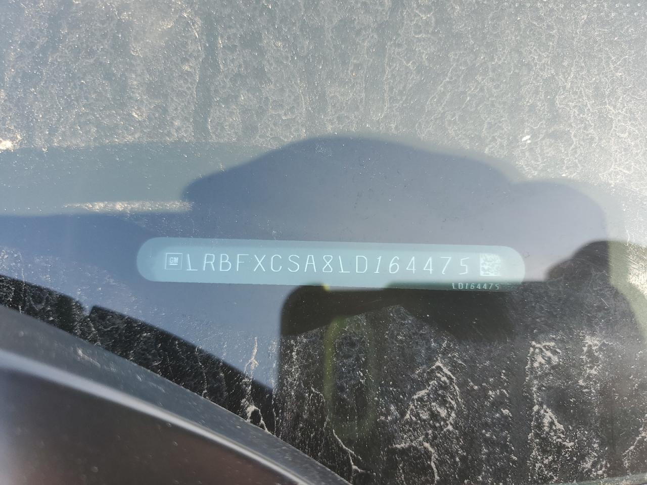 2020 Buick Envision Essence VIN: LRBFXCSA8LD164475 Lot: 93490295