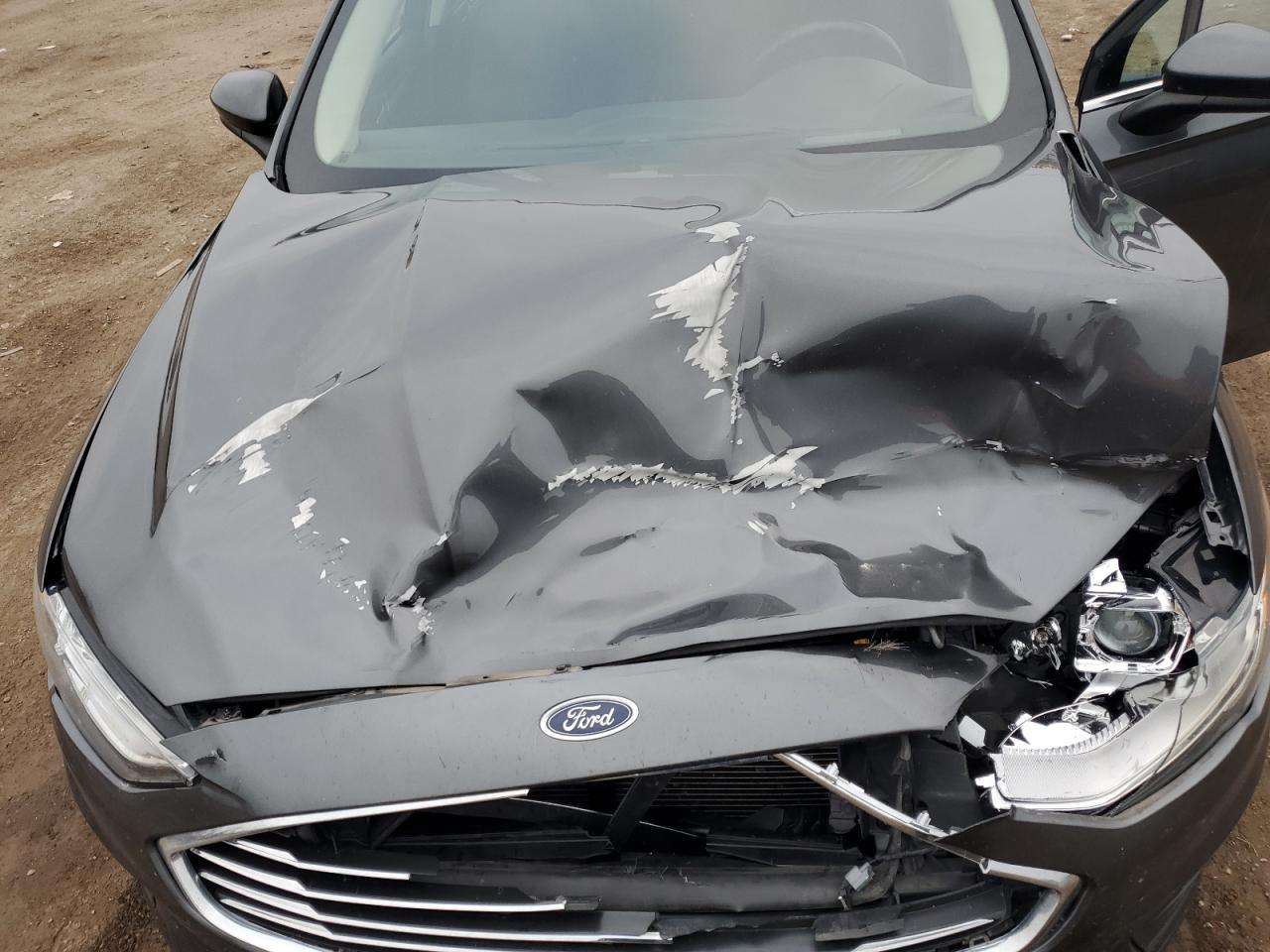 2020 Ford Fusion Se VIN: 3FA6P0T9XLR106580 Lot: 93829435