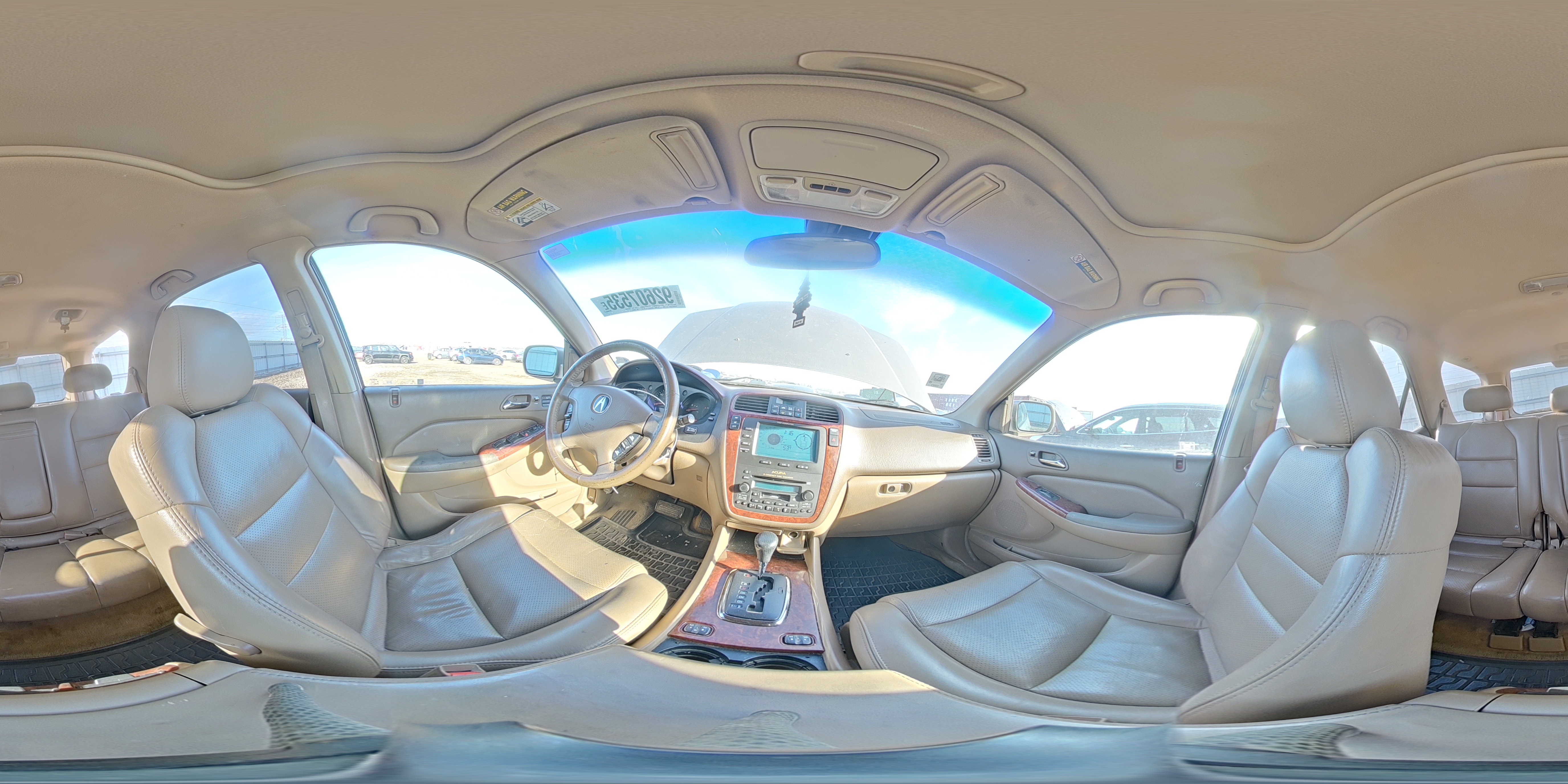 2003 Acura Mdx Touring VIN: 2HNYD18673H539084 Lot: 92607535