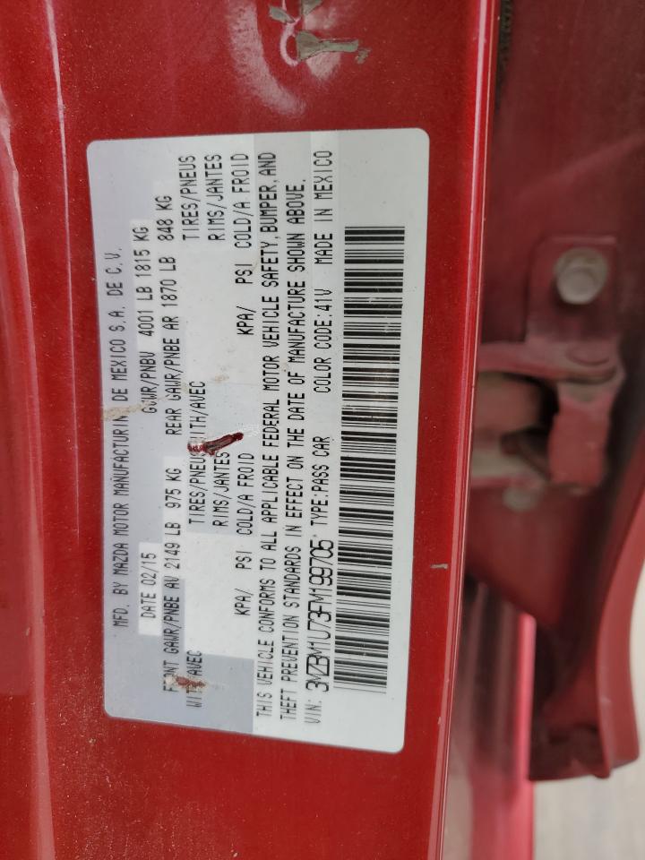 2014 Mazda 3 Sport VIN: 3MZBM1U73FM199705 Lot: 91026615