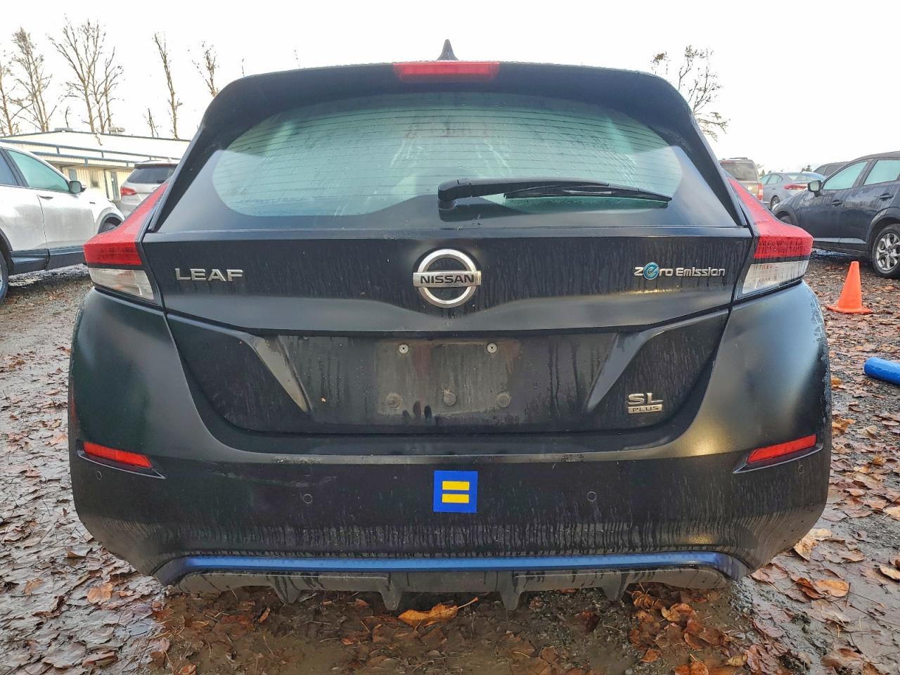 2021 Nissan Leaf Sl Plus VIN: 1N4BZ1DV7MC550946 Lot: 94191145