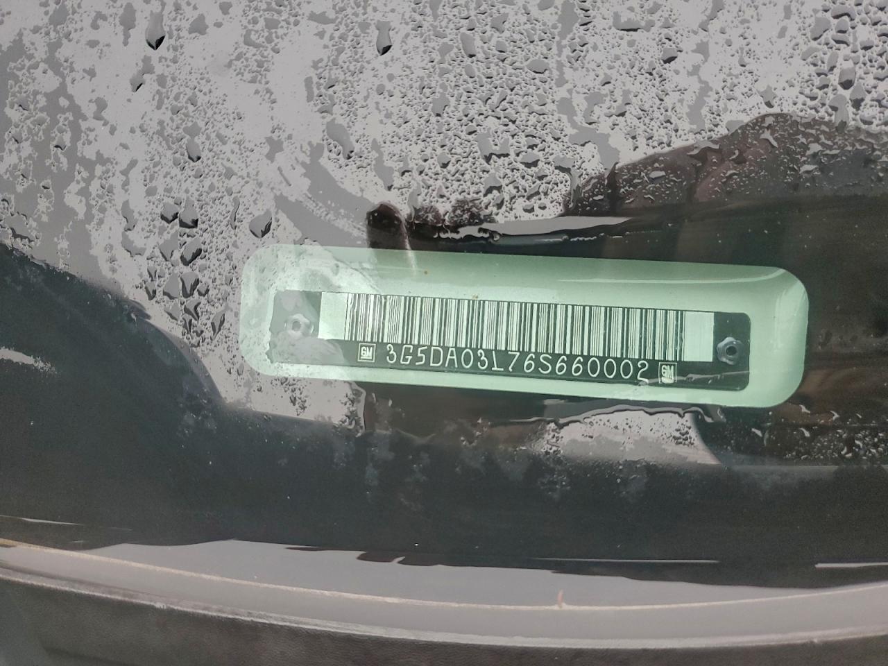 2006 Buick Rendezvous Cx VIN: 3G5DA03L76S660002 Lot: 94073405