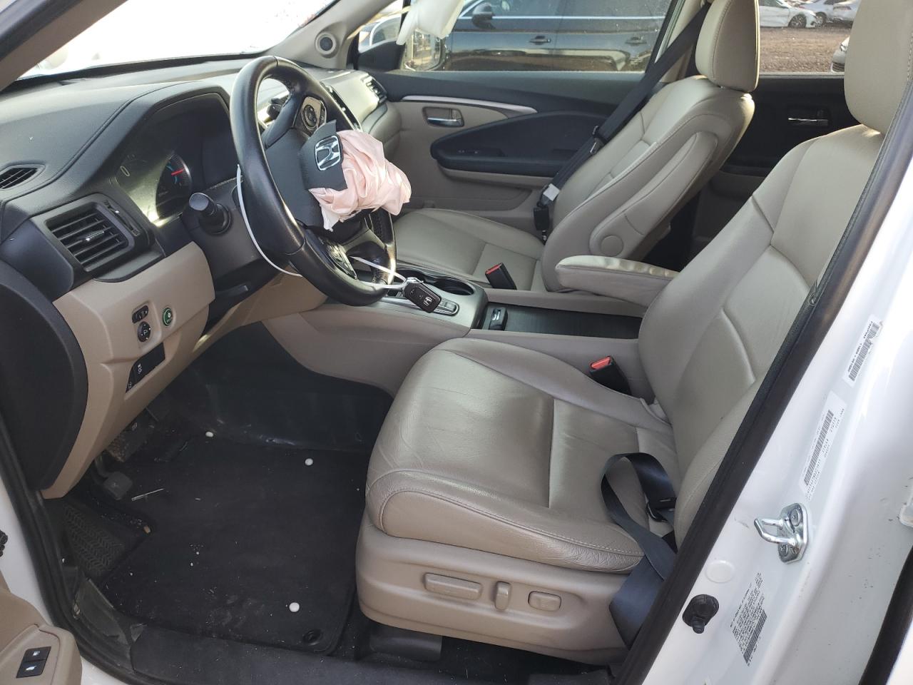 2021 Honda Pilot Exl VIN: 5FNYF5H53MB021611 Lot: 92456325