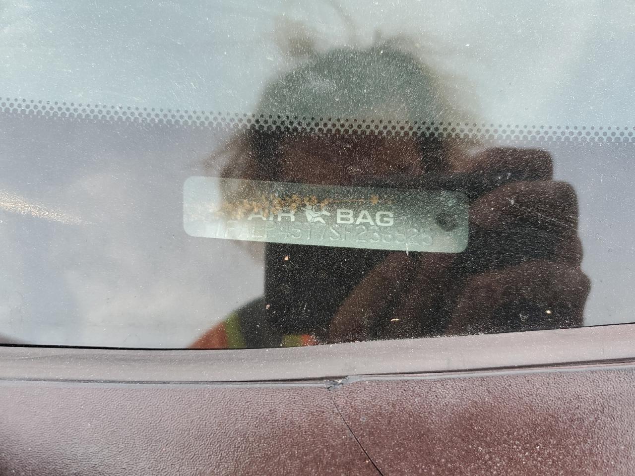 1995 Ford Mustang Gt VIN: 1FALP45T7SF236525 Lot: 92487615