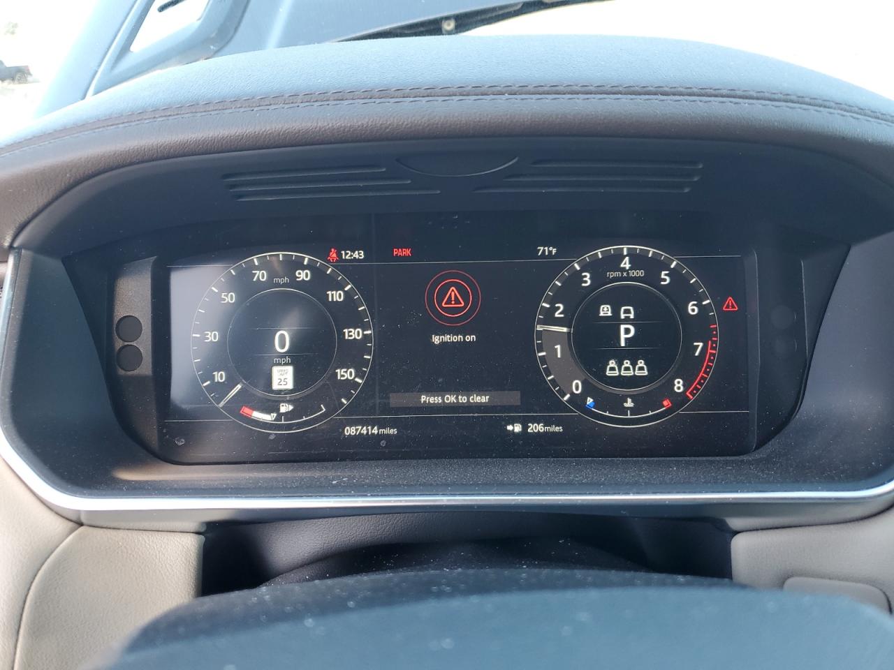 2019 Land Rover Range Rover Sport Hse VIN: SALWR2RV2KA843973 Lot: 86289525