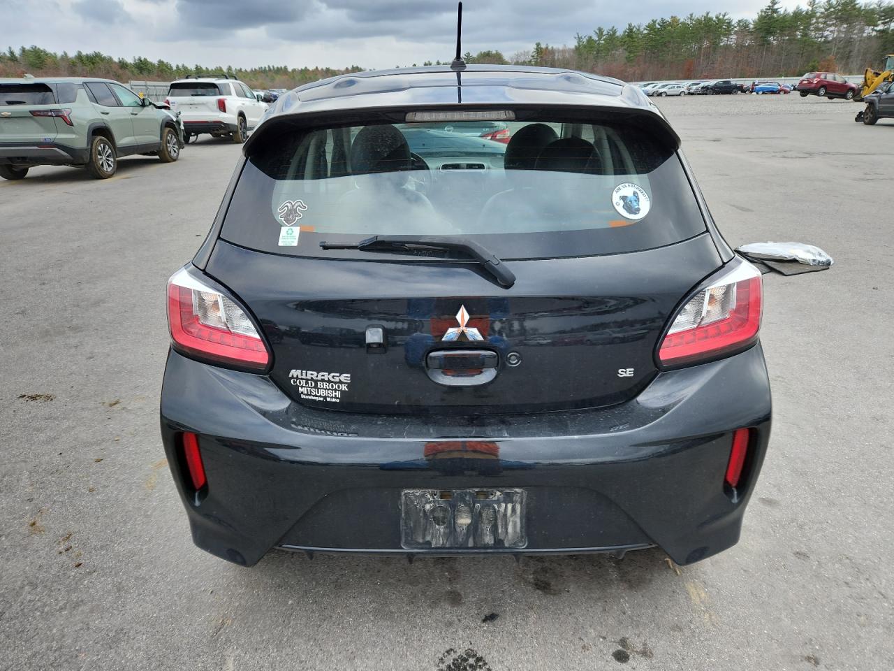 2022 Mitsubishi Mirage Se VIN: ML32AWHJ5NH002411 Lot: 92083505