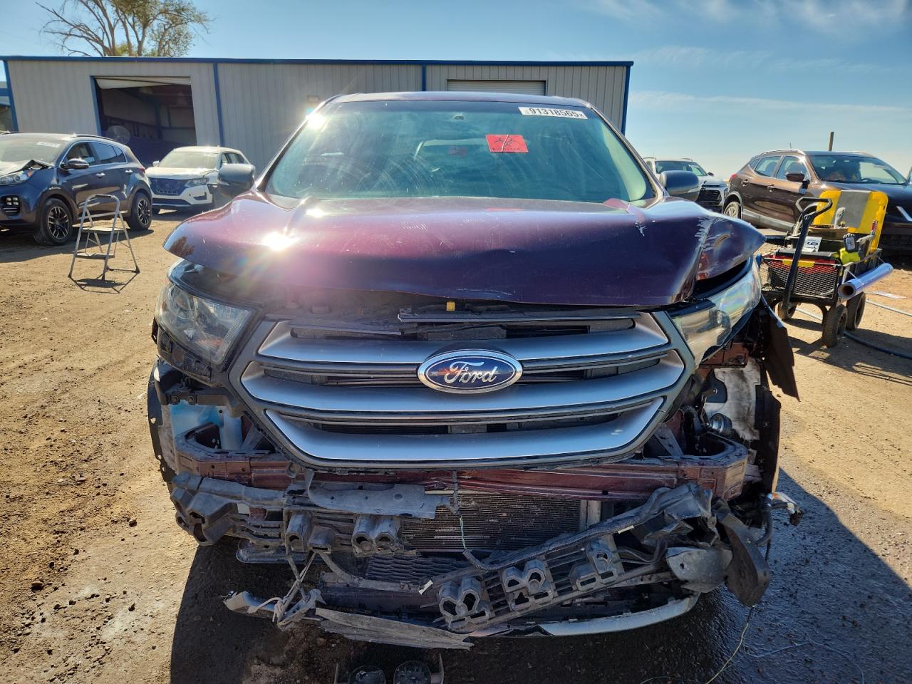 2018 Ford Edge Sel VIN: 2FMPK4J86JBC55722 Lot: 91318565