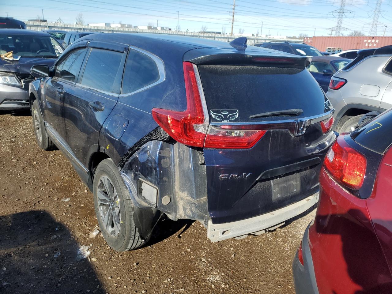 2019 Honda Cr-V Lx VIN: 2HKRW6H31KH221667 Lot: 91839145