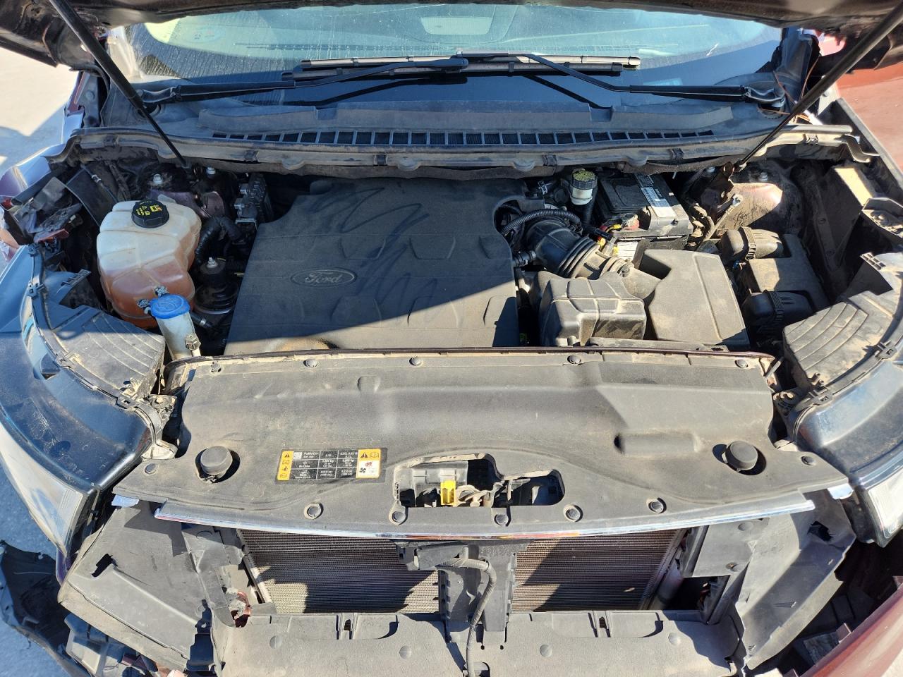 2015 Ford Edge Sel VIN: 2FMTK4J84FBB77897 Lot: 91437145