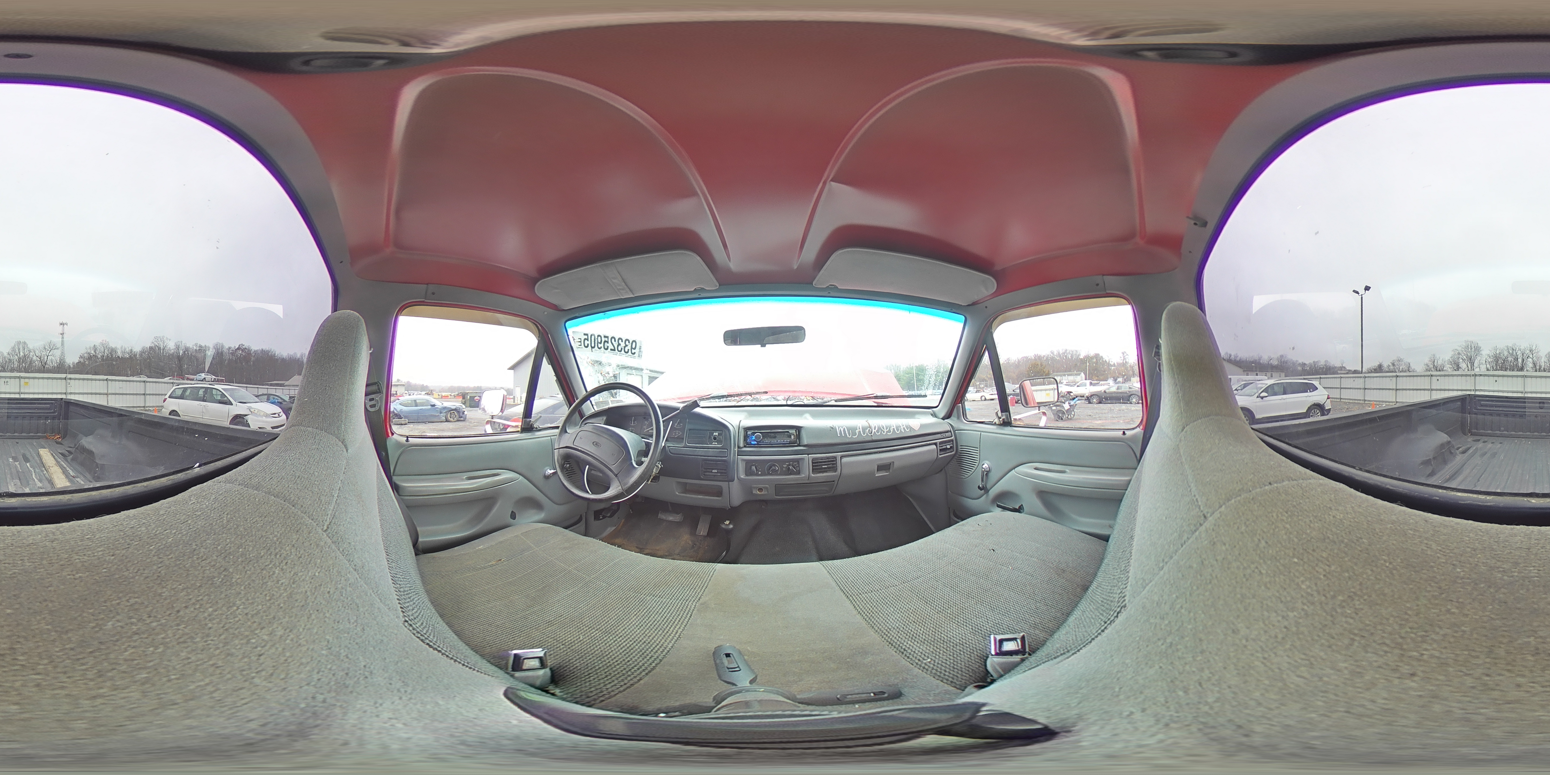 1997 Ford F250 VIN: 1FTHF26H1VEB15341 Lot: 93325905