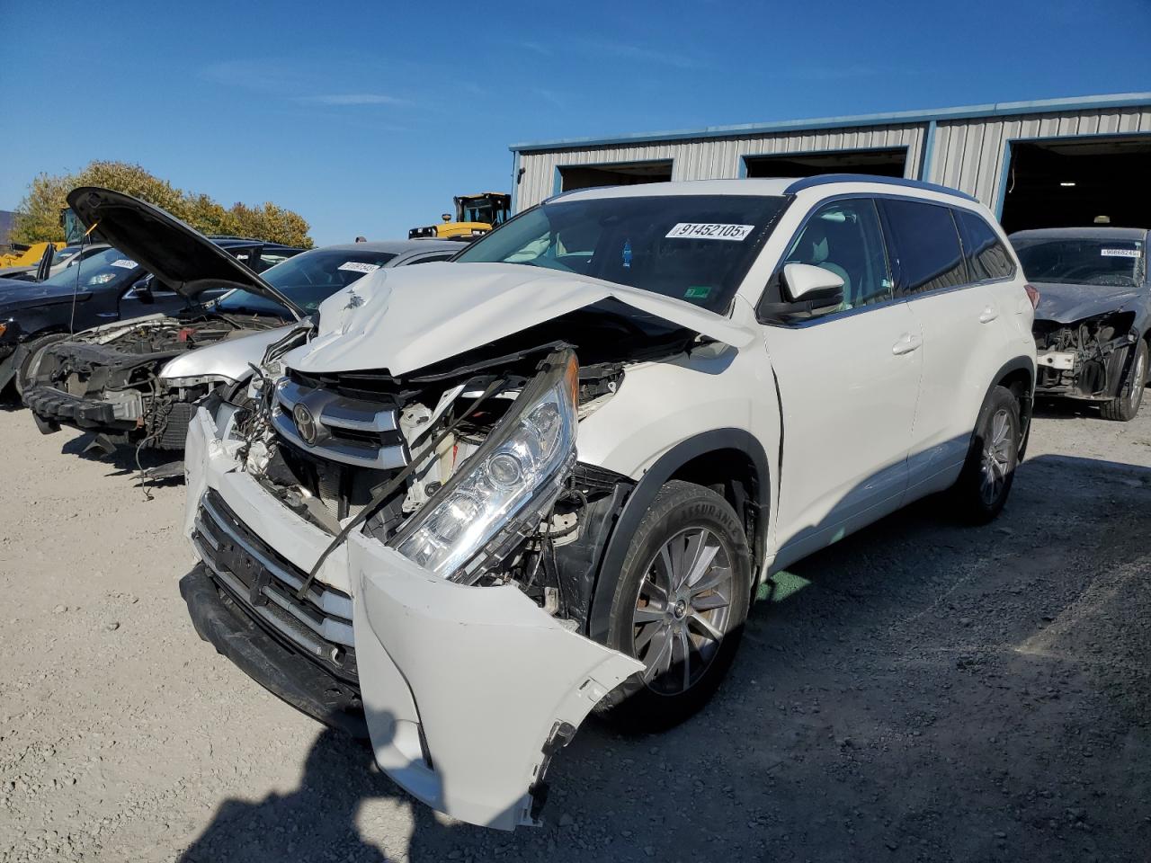 2018 Toyota Highlander Se VIN: 5TDJZRFH0JS808214 Lot: 91452105