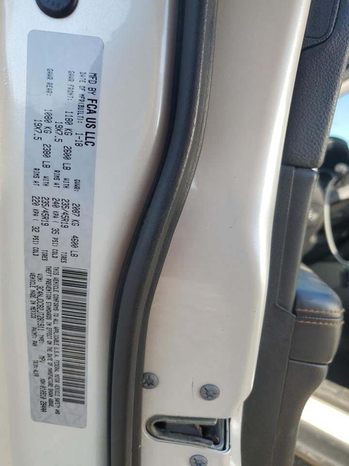 2018 Jeep Compass Limited VIN: 3C4NJDCB2JT281911 Lot: 91036515