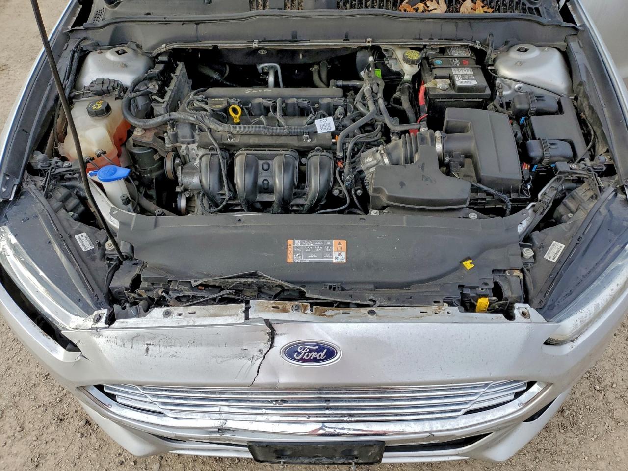 2014 Ford Fusion S VIN: 3FA6P0G74ER325370 Lot: 93985945