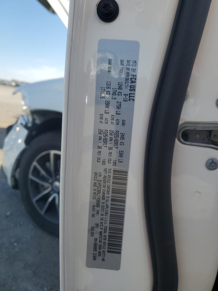 2018 Dodge Journey Se VIN: 3C4PDCABXJT490908 Lot: 92634945