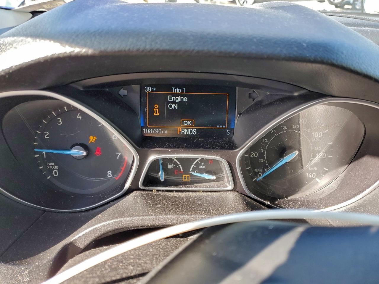 2015 Ford Focus Titanium VIN: 1FADP3J25FL256940 Lot: 94465575