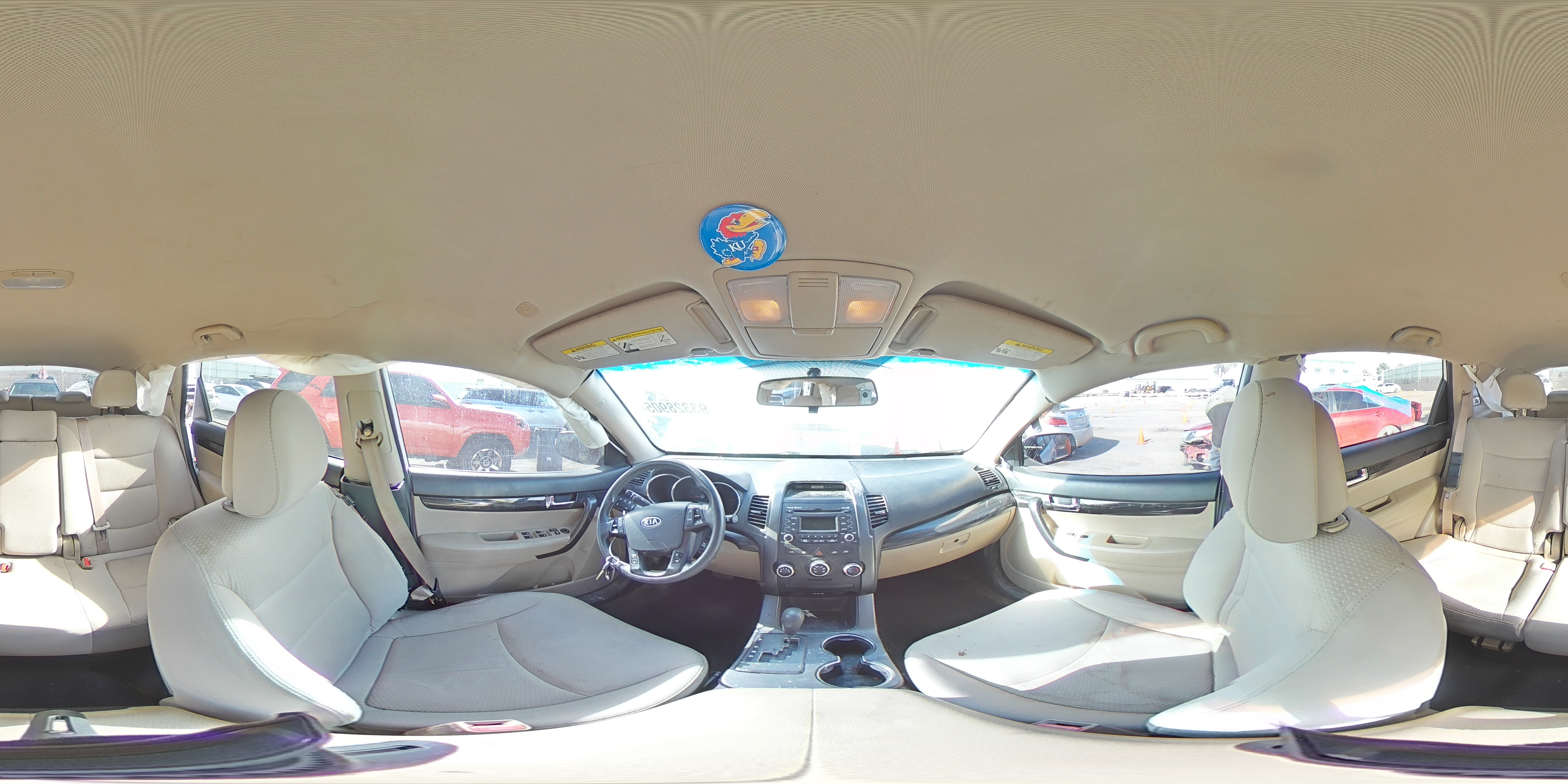 2013 Kia Sorento Lx VIN: 5XYKTDA28DG327334 Lot: 93328905