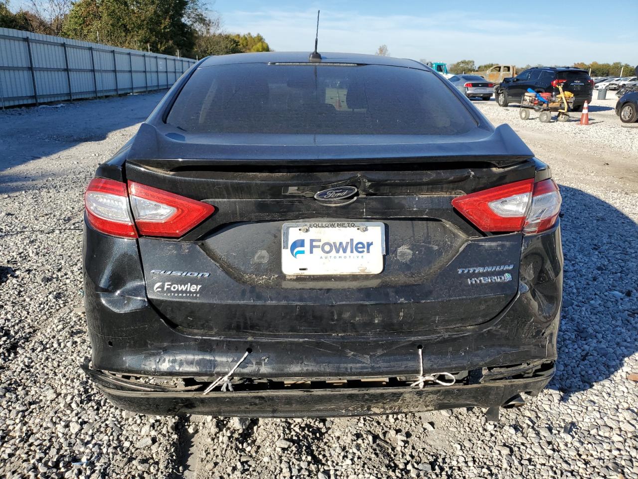 2014 Ford Fusion Titanium Hev VIN: 3FA6P0RU4ER291126 Lot: 91142085