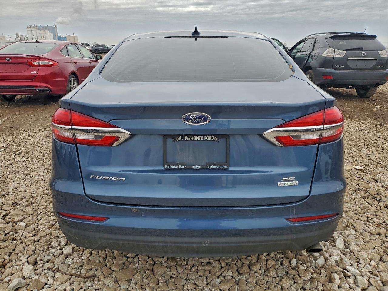 2019 Ford Fusion Se VIN: 3FA6P0HD4KR163918 Lot: 94306165