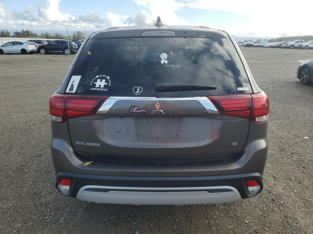 2020 Mitsubishi Outlander Se VIN: JA4AZ3A30LZ022143 Lot: 92956145