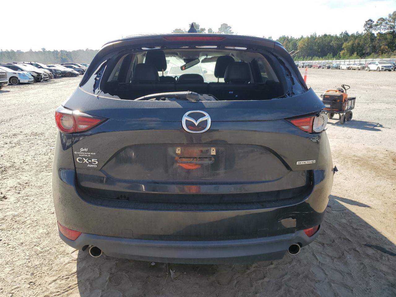 2021 Mazda Cx-5 Grand Touring VIN: JM3KFBDM7M1355707 Lot: 91731475