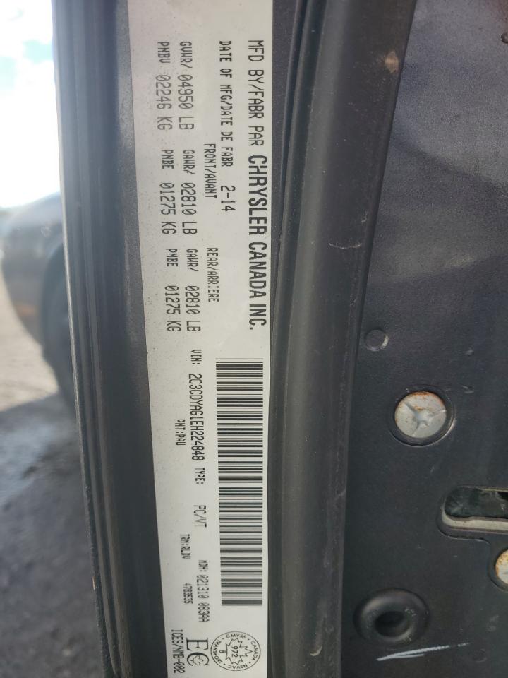 2014 Dodge Challenger Sxt VIN: 2C3CDYAG1EH224848 Lot: 85394665