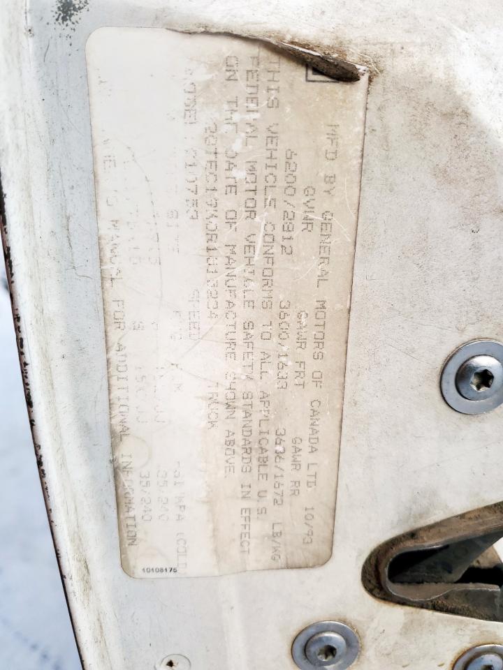 1994 GMC Sierra C1500 VIN: 2GTEC19K0R1515234 Lot: 92706235