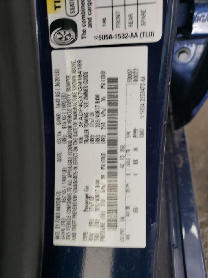 2016 Ford Fiesta St VIN: 3FADP4GX7GM164169 Lot: 90992605