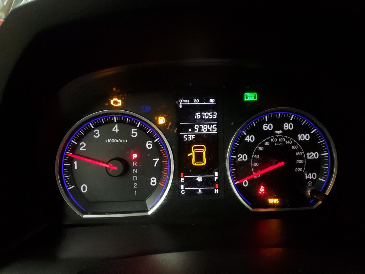 2008 Honda Cr-V Exl VIN: JHLRE487X8C016589 Lot: 93208005