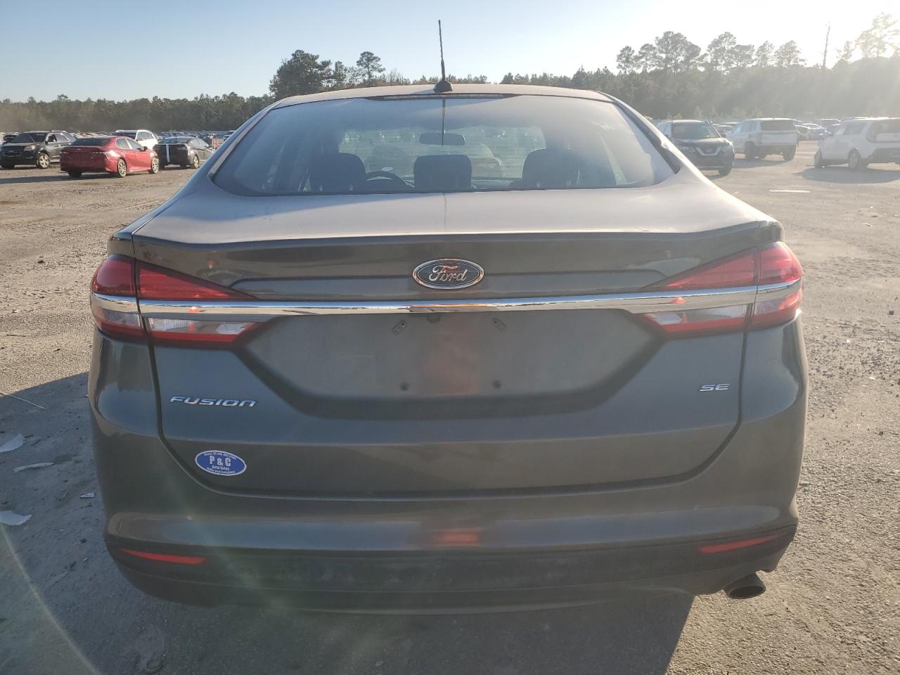 2017 Ford Fusion Se VIN: 3FA6P0H70HR226323 Lot: 92272575