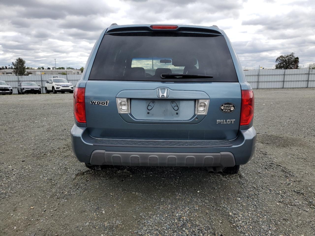 2005 Honda Pilot Exl VIN: 2HKYF187X5H542497 Lot: 92872585
