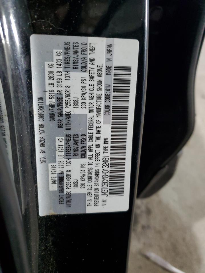 2017 Mazda Cx-9 Touring VIN: JM3TCBCY8H0132461 Lot: 93653175