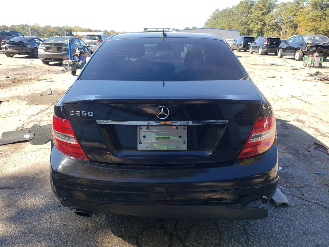 2014 Mercedes-Benz C 250 VIN: WDDGF4HB1EG201596 Lot: 91258725