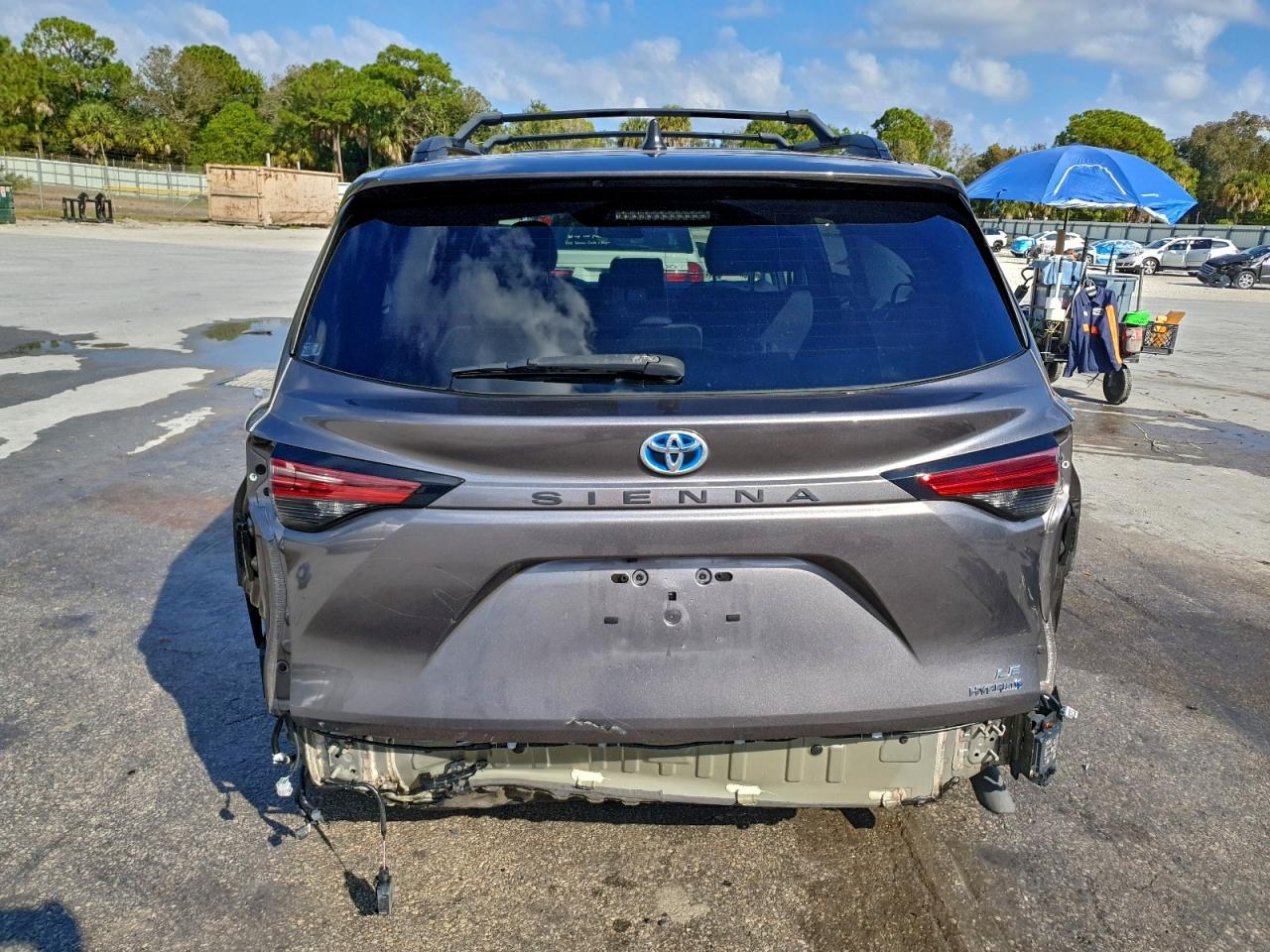 2022 Toyota Sienna Le VIN: 5TDKRKEC1NS089904 Lot: 93428215