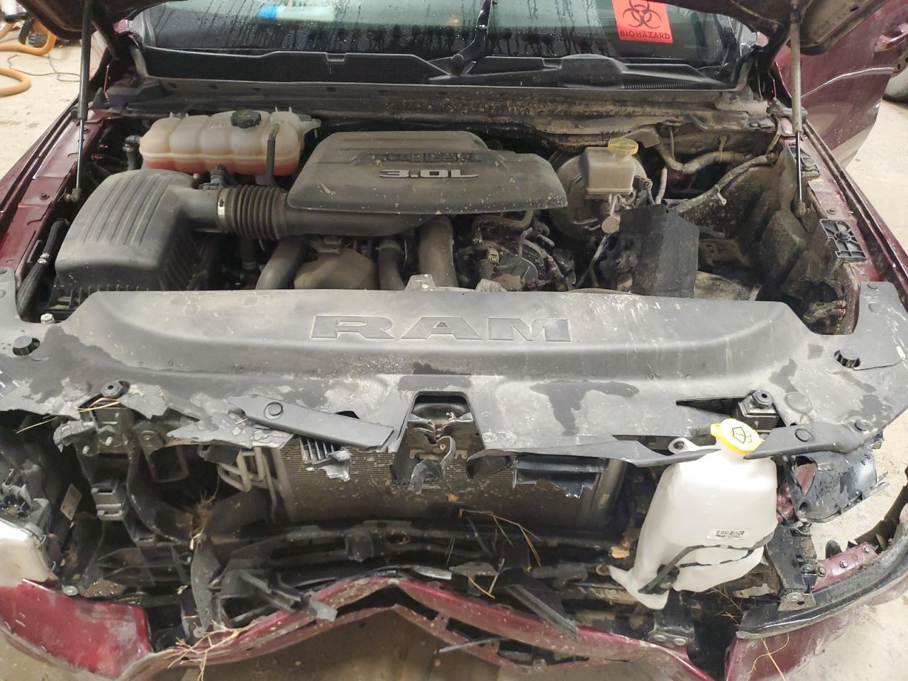 2022 Ram 1500 Big Horn/Lone Star VIN: 1C6SRFFM7NN366258 Lot: 92597245