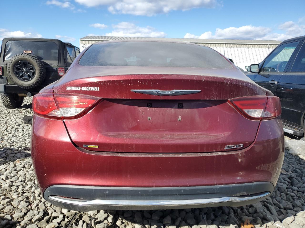 2015 Chrysler 200 Limited VIN: 1C3CCCAB7FN593457 Lot: 91785405
