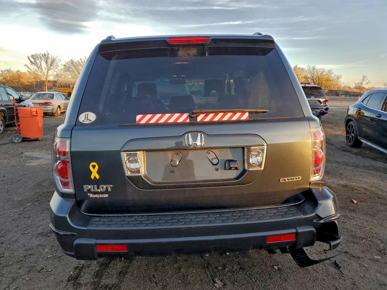 2006 Honda Pilot Ex VIN: 5FNYF18796B006883 Lot: 93874045