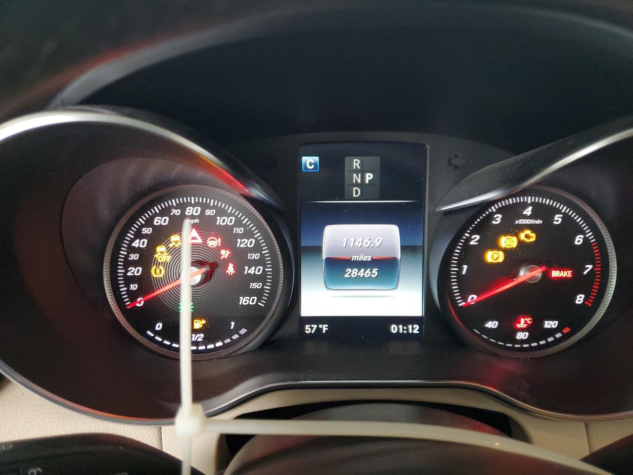 2017 Mercedes-Benz Glc 300 4Matic VIN: WDC0G4KB5HF222117 Lot: 93190235